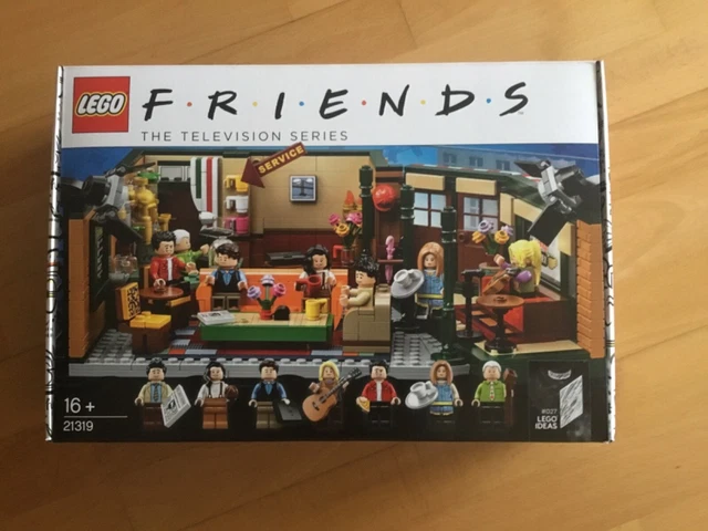 Vitrine en acrylique pour Lego 21319 Ideas Central Perk Friends, boîte de présentation anti-poussière pour modèles de collection (étui uniquement