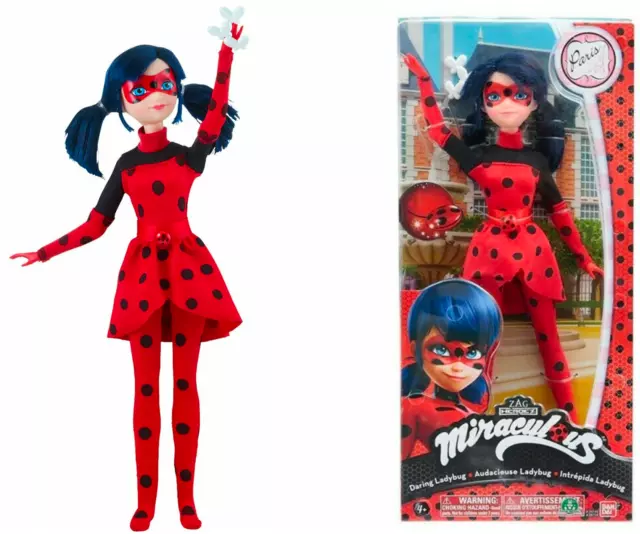 Miraculous Ladybug Fashion Doll CHLOE 10.5in 39750 Bandai Zag Heroes Movie