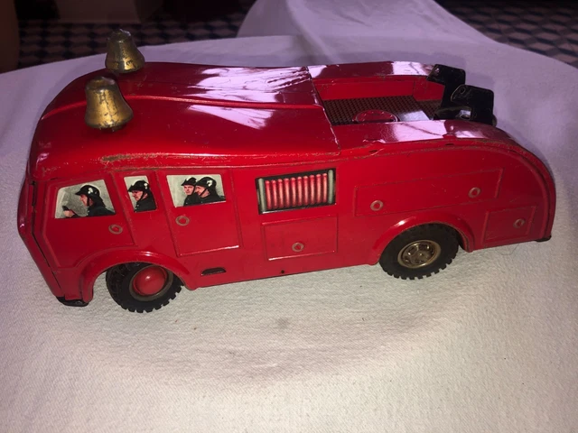 Jeep De Pompiers Mécanique En Tôle RCP-RICHARD – Années 1950 – Occasion – France