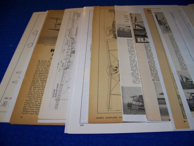 16PC AIRCRAFT ARTICLE Collection Reserved For Ian (Do Not Buy) £104.68 ...