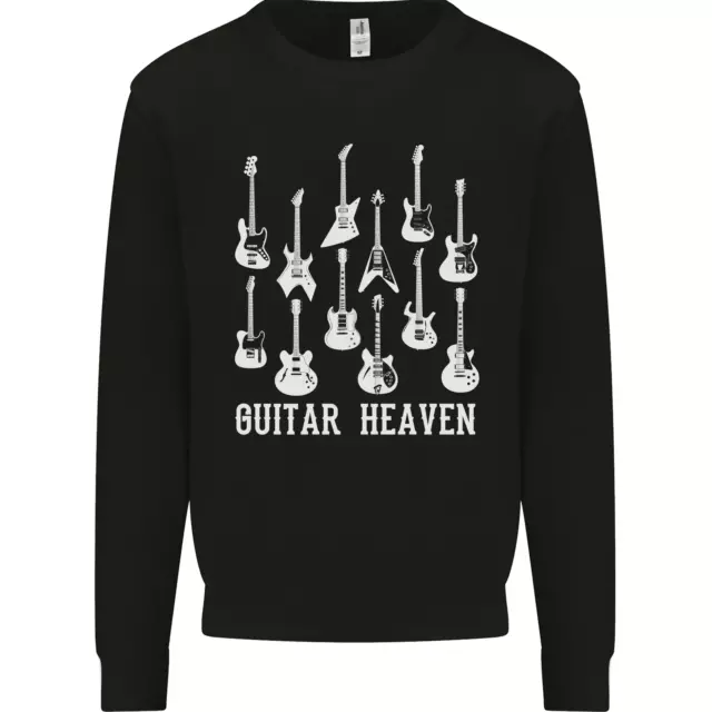 Guitar Heaven Guitarist Electric Acoustic Kids Sweatshirt Jumper