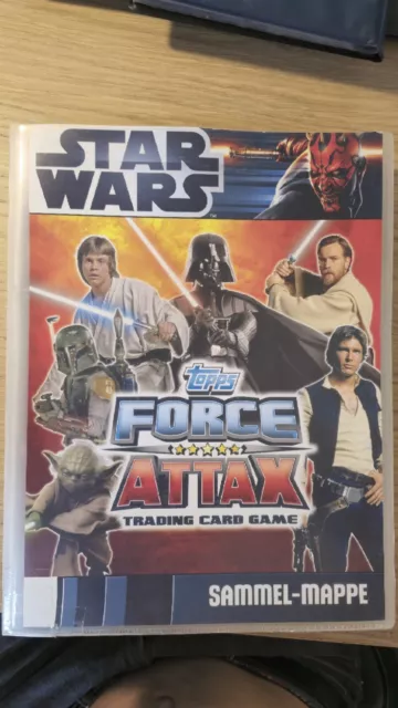 Topps Star Wars Force Attax Movie Cards Sammelordner Serie 1