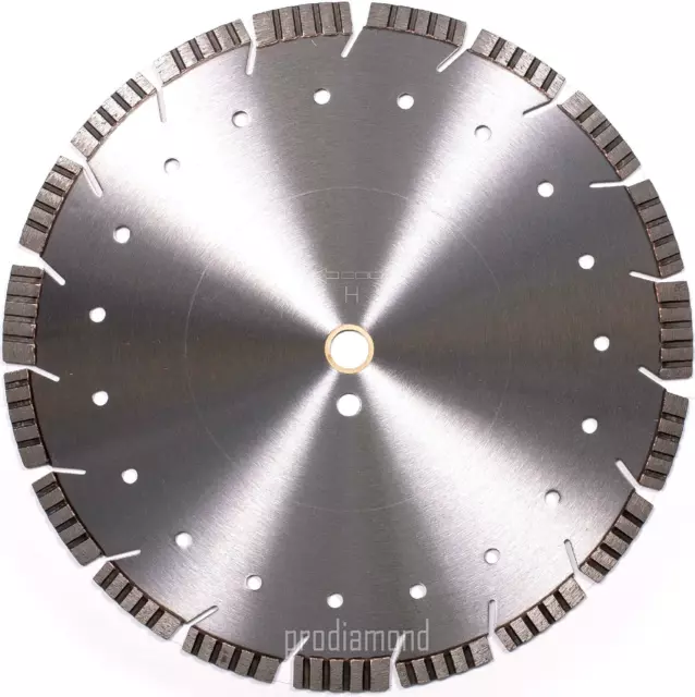 24" TIGER BLADE 12MM Hard Concrete Paver Asphalt Roadways Diamond Saw Blade-BEST