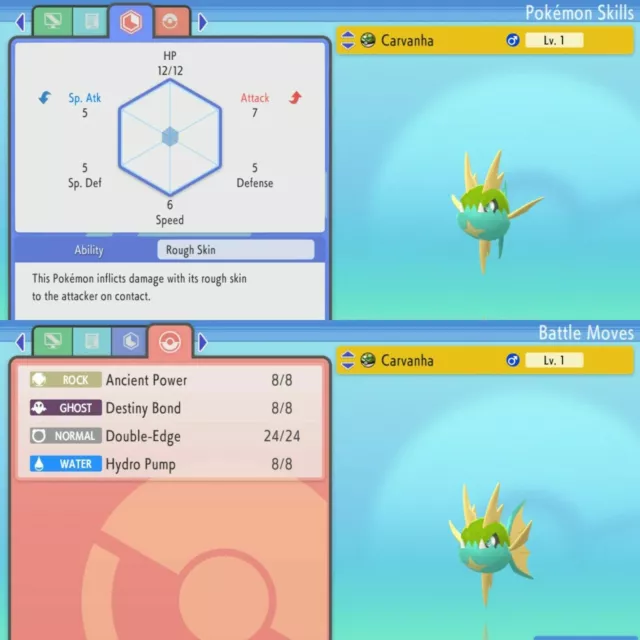 Shiny FARFETCH'D 6IV / Pokemon Brilliant Diamond and 