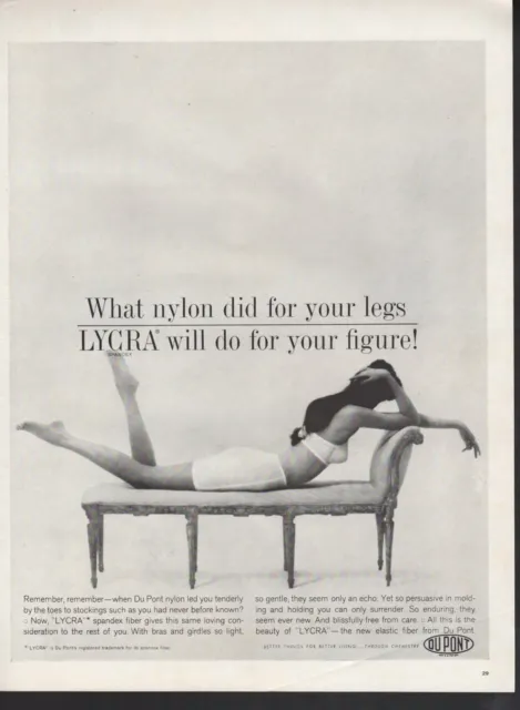 Vintage advertising print Fashion Ad Underwear Wonderbra Your Bangs will  Grow ad