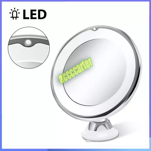 Schmink Spiegel mit LED Beleuchtung Kosmetik Spiegel Licht beleuchtet 10 fach