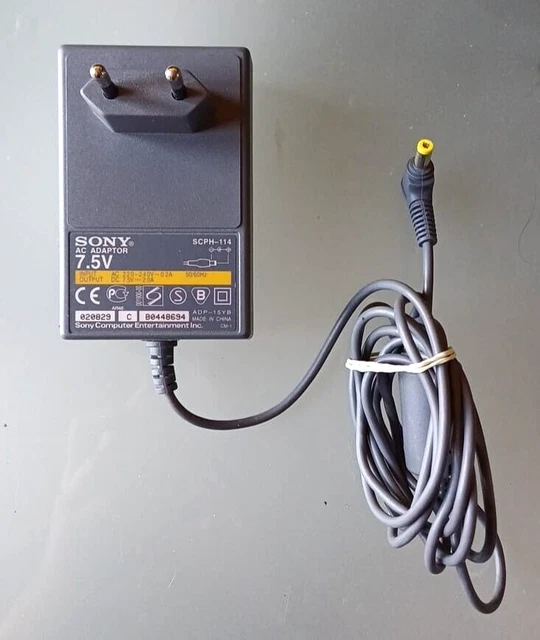 Alimentation 7.5V 110cm Adaptateur Secteur 7.5V Pour Sony SCPH-114