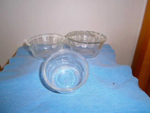 Small Glass Bowls Pyrex 10-Oz Custard Cups (Pack Of 8) Microwave