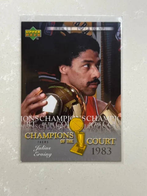 2007-08 Upper Deck First Edition Champions of the Court Julius Erving #CC-JE DrJ