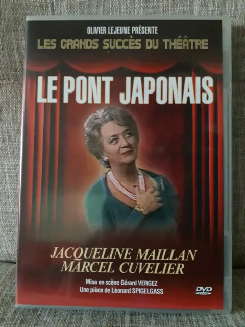 Le Pont Japonais Dvd Pièce De Théâtre Avec Jacqueline Maillan