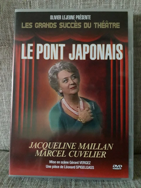 Le Pont Japonais Dvd Pièce De Théâtre Avec Jacqueline Maillan