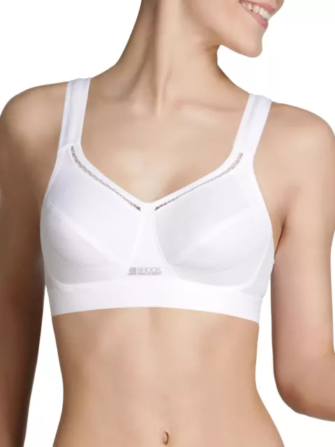 Champion Shock Absorber Women's Active Classic Sports Bra  White 38D BNWT