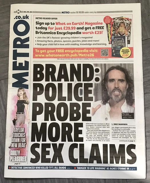 Metro Newspaper - September 26th 2023