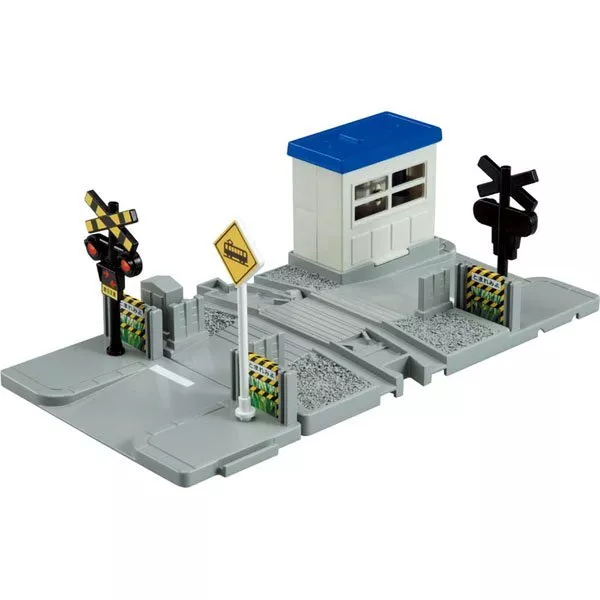 Takara Tomy Tomica Plarail Accessory J-18 Small Road Crossing Playset Japan