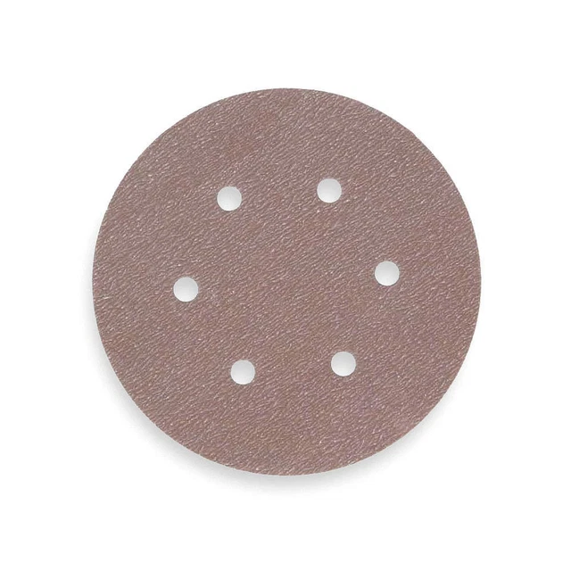 NORTON 66261131503 PSA Disc Roll,6 Hole,6",P600G,AlO