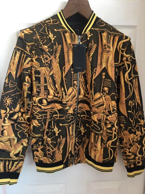 Giacca oro on sale uomo zara