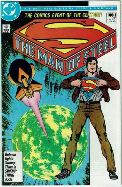 Man of Steel, The #1 of 6 Superman DC Comics 1986 (VF+)