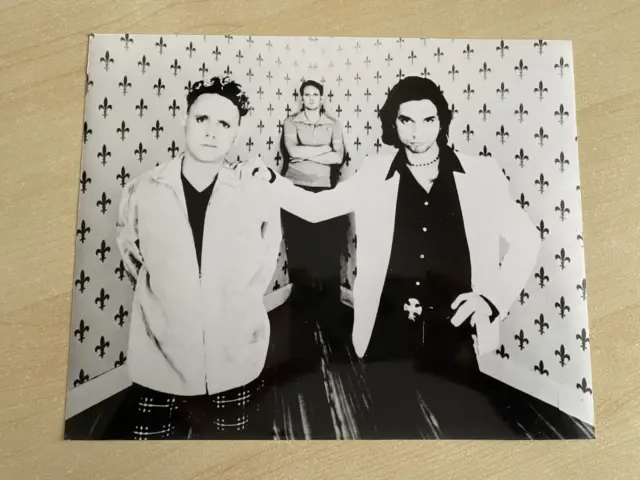 Original 10x8 Photograph Depeche Mode (3 members) 1990's