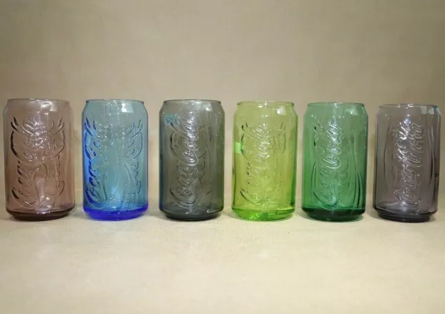 Coca Cola "Can" Glas - (2008-2009) McDonalds - Farben zum Auswählen - KULT