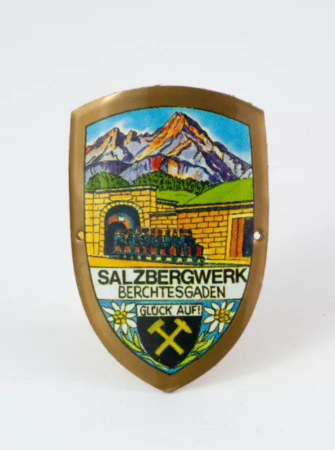 Stocknagel Stockemblem Stockschild - Salzbergwerk Berchtesgaden - NEUWARE