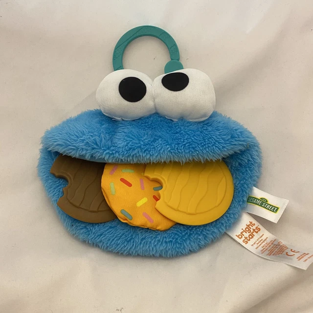 Cookie Monster Cookie Mania Baby Teether Stroller Attachment Bright Starts
