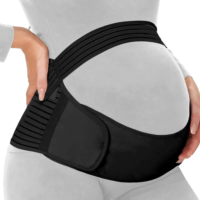 Pregnancy Maternity Belt Lumbar Back Support Waist Band Belly Bump Brace Strap