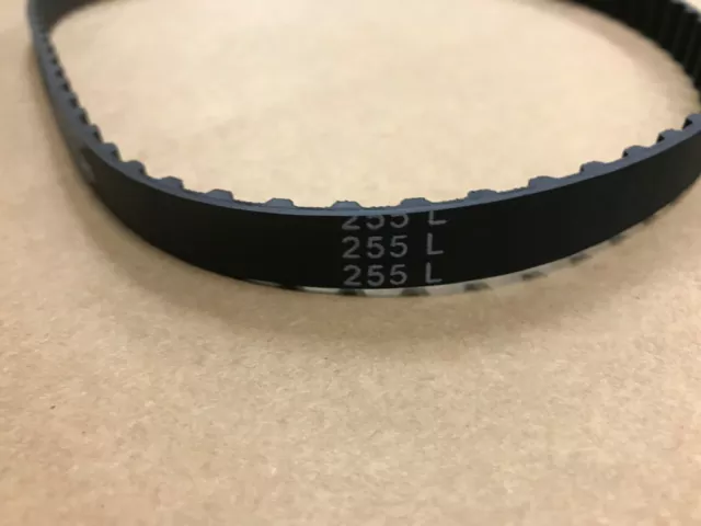 255L050 Timing Belt 25.5"" Length, 3/8"" Tooth Pitch, 0.5"" Width, 68 Teeth