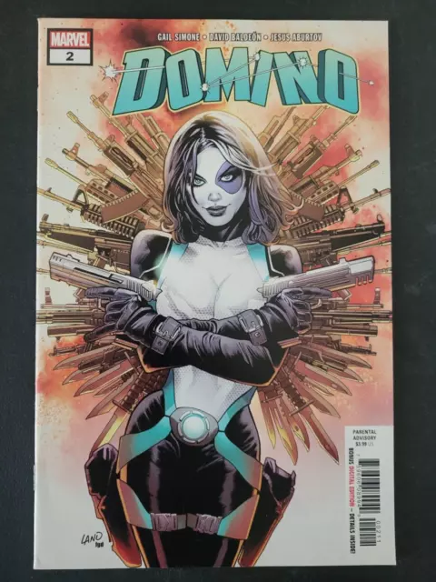 Domino #2 (2018) Marvel Comics Amazing Greg Land Cover! Gail Simone!