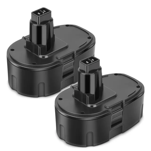 2 Pack 18V For Dewalt 18 VOLT XRP DC9096 DC9098 Ni-MH Battery DC9099 DC9096-2