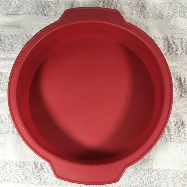 Kitchen Aid Round Pie Silicon Baking Form | Silicon Mould | New Red