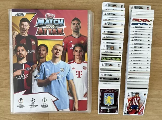 Match Attax Cards 23/24 Champions League 2023/2024 - Choose Complete Sets