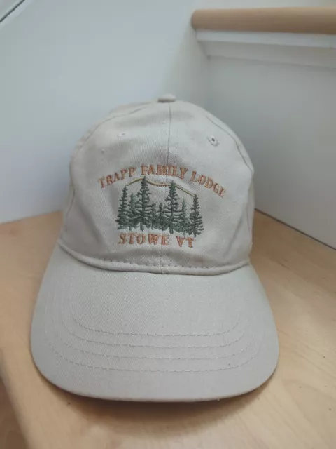 Trapp Family Lodge Stowe Vermont Adult Adjustable Hat Cap