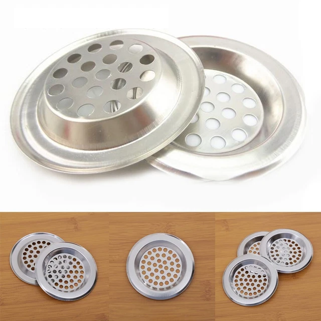 Spina di filtrazione rotonda in acciaio inox per scarico doccia nei bagni del Regno Unito
