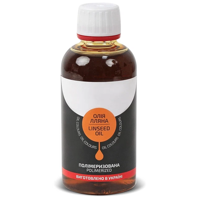 7 Artists Premium Leinöl für Ölmalerei 250ml Polymerisiert - für Ölfarben