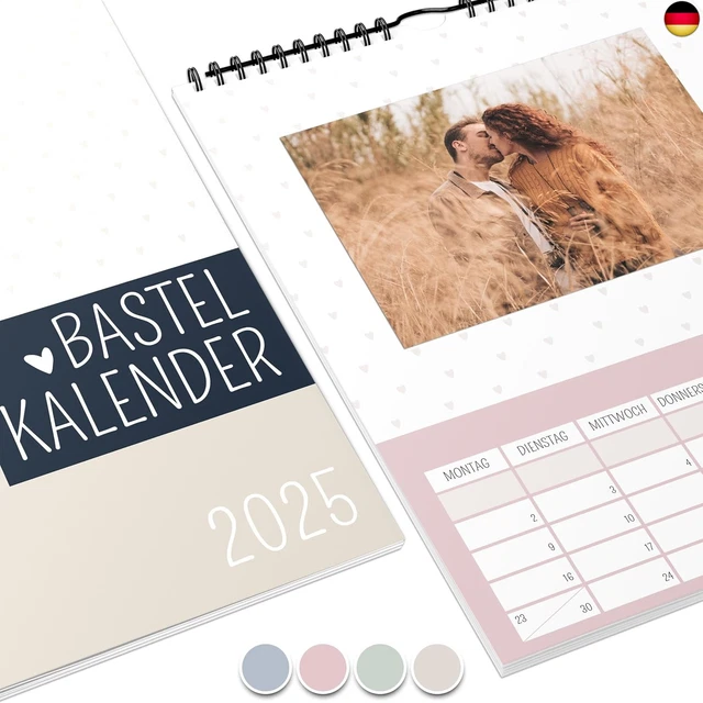 FOTOKALENDER 2025 ZUM selbstgestalten (Bastelkalender 2025 im A4 Format