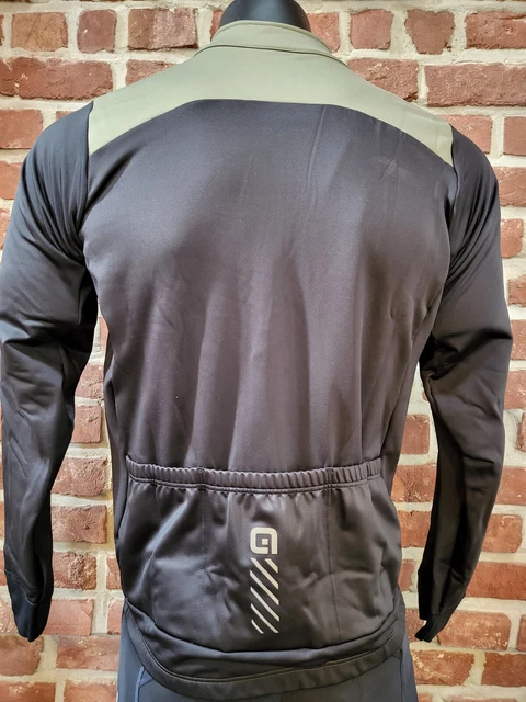 Alé Solid Fondo 2.0 Winterjacke -2°/8°C Thermo olive beschichtet reflektiert 2