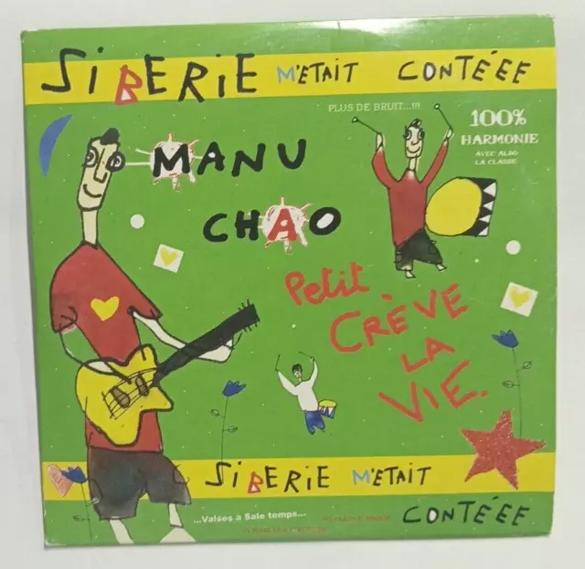 Manu Chao -Siberie M´ Etait Conteee- 2004 French Cd Album, Promo, Rock Reggae