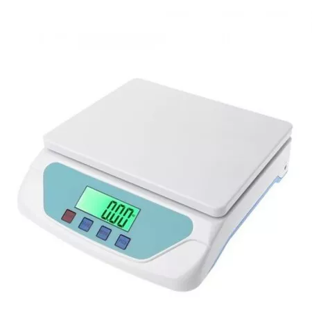 Bascula balanza digital 1g - 30KG Peso electrónico alta precisión LCD 2 en 1