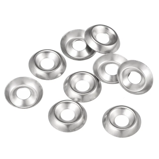 #8 304 Inox Acier Tasse Rondelle Fraisé pour Vis Boulon 150pcs