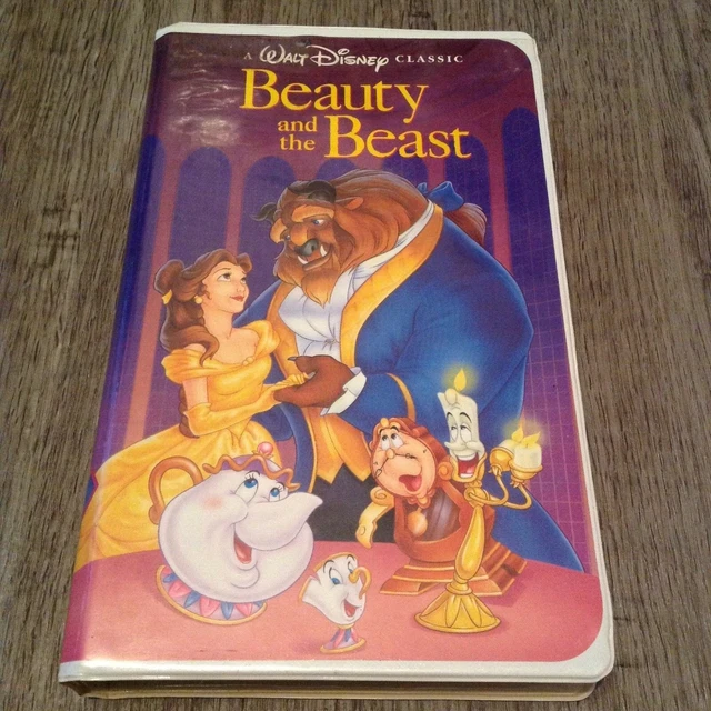 BEAUTY AND THE Beast Walt Disney Black Diamond Collection (VHS, 1992