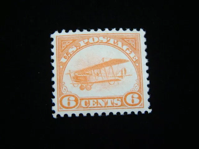 U.S. Scott #C1 Mint Lightly Hinged O.G. Curtiss Jenny $55.00 SCV Nice!! 01