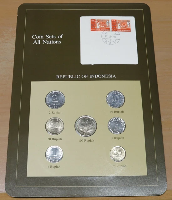 Coin Sets of All Nations ~ Republic of Indonesia