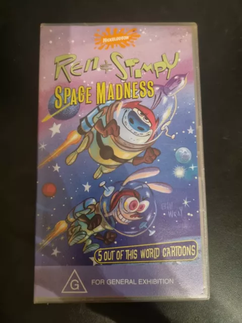 Ren & Stimpy : Space Madness - Vhs 1996 - V13