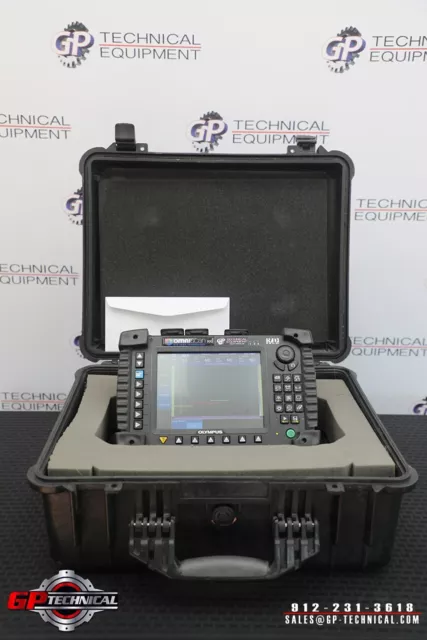 Olympus Omniscan MX 32:128-PR Phased Array Flaw Detector - Zetec Waygate Eddyfi