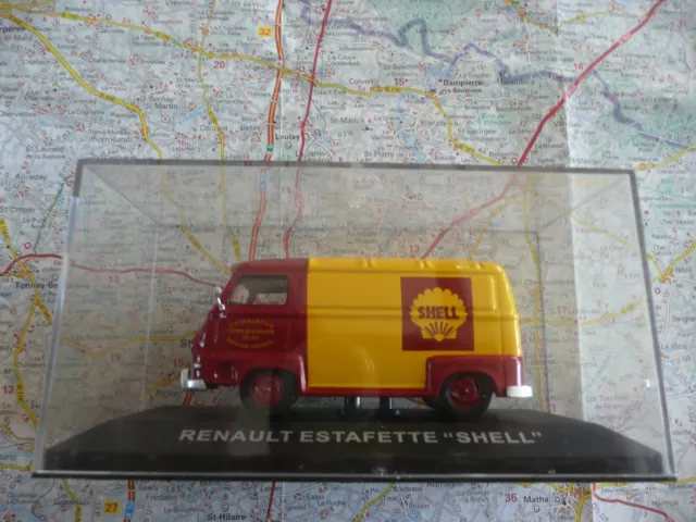 RENAULT Estafette SHELL  IXO Camionnette d'Antan 1/43 en Boite