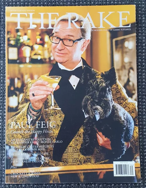 🔶️Rare Vintage 2020 The Rake Magazine Issue 70 Paul Feig