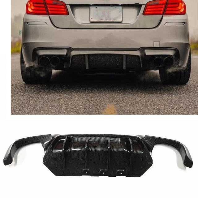 1 pz diffusore paraurti posteriore labbro per BMW F10 F11 528i 535i M-Tech 2011-2016 nero