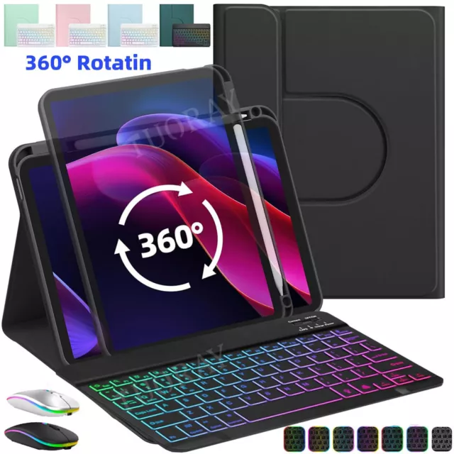 FOR IPAD 7TH 8th 9th 10th Generation Air 4 5 Pro 11 Backlit Keyboard ...