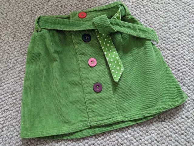 A Gorgeous Girls Green Frugi Skirt -immaculate ! Age 4-5 Years