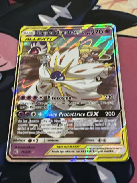 Carta pokemon: Lunala GX Gold rara segreta - Vinted